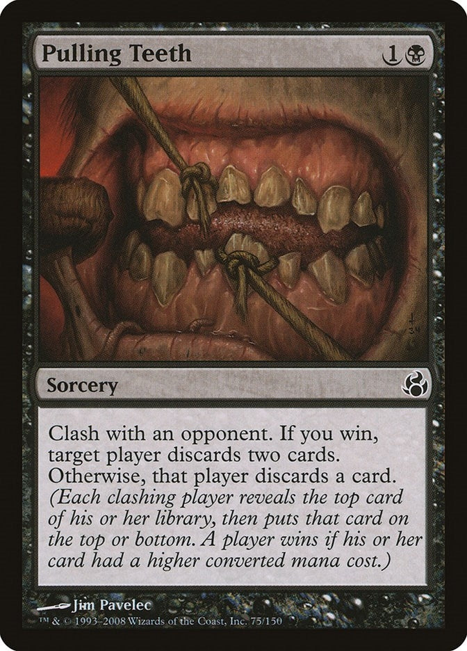 Image for Pulling Teeth (75) [Morningtide] - Magic: The Gathering