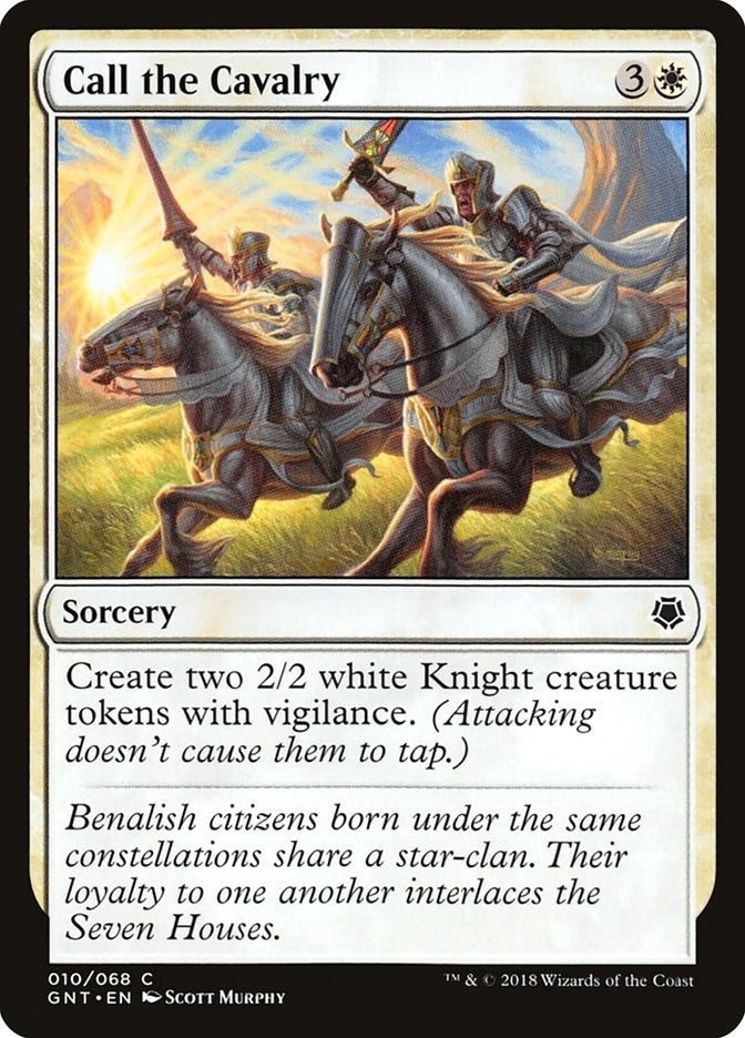 Image for Call the Cavalry (10) [Magic Game Night] - Magic: The Gathering