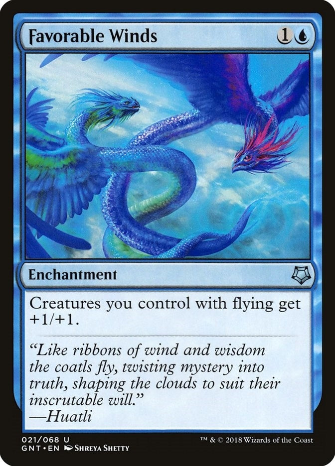Image for Favorable Winds (21) [Magic Game Night] - Magic: The Gathering