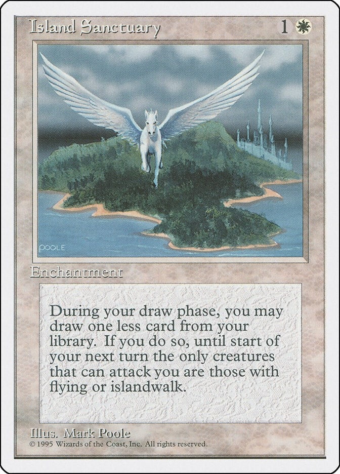 Image for Island Sanctuary [Fourth Edition] - Magic: The Gathering