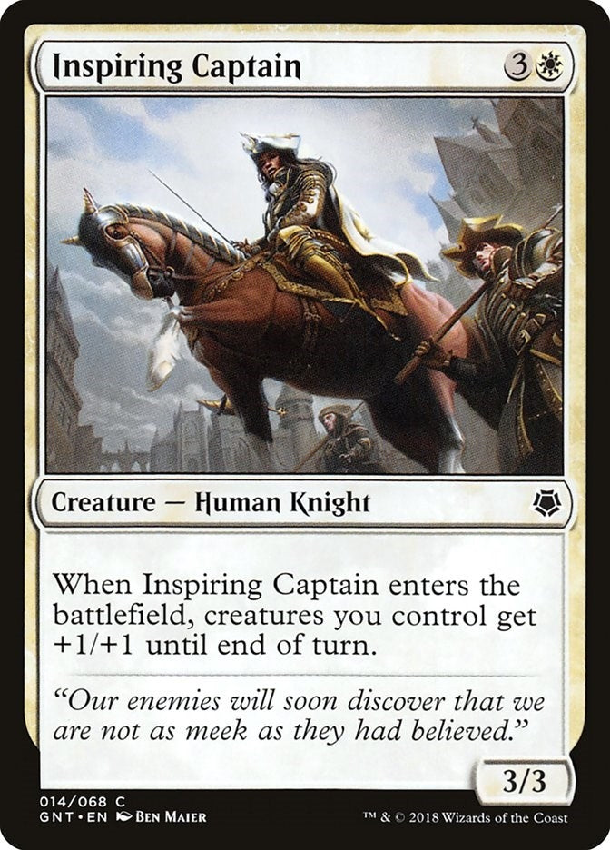 Image for Inspiring Captain (14) [Magic Game Night] - Magic: The Gathering