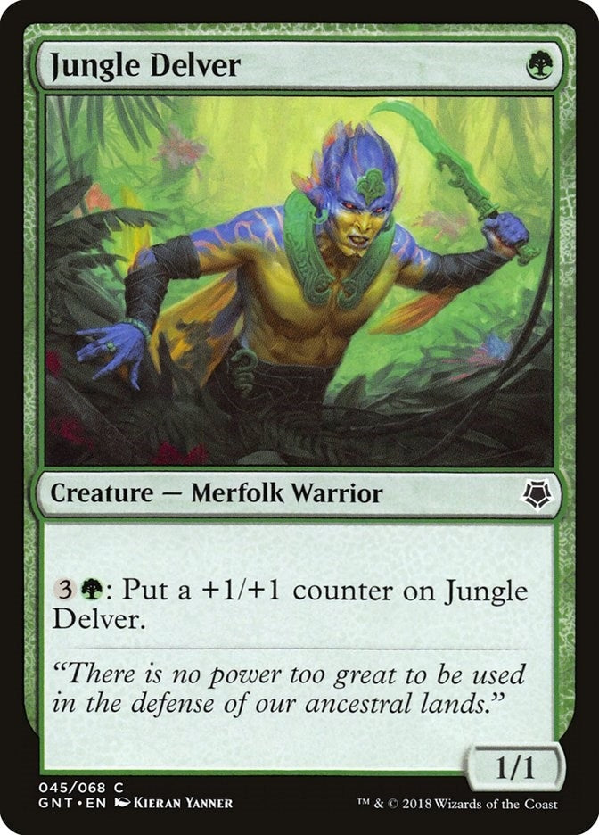 Image for Jungle Delver (45) [Magic Game Night] - Magic: The Gathering