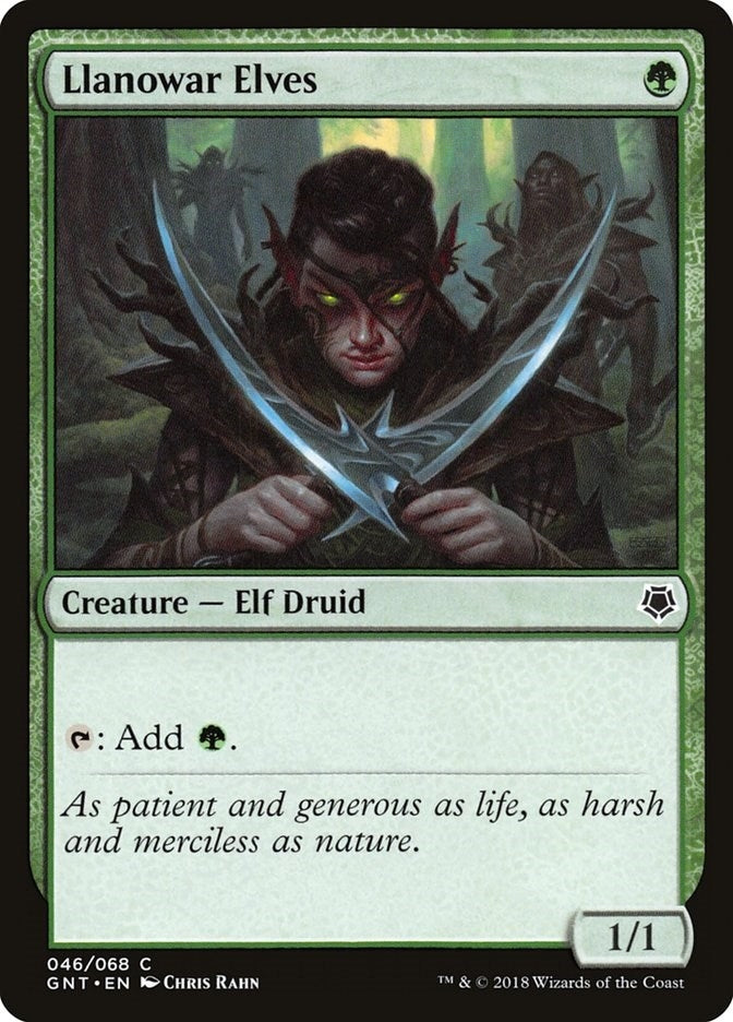 Image for Llanowar Elves (46) [Magic Game Night] - Magic: The Gathering