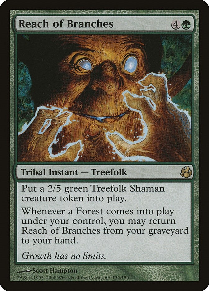 Image for Reach of Branches (132) [Morningtide] - Magic: The Gathering
