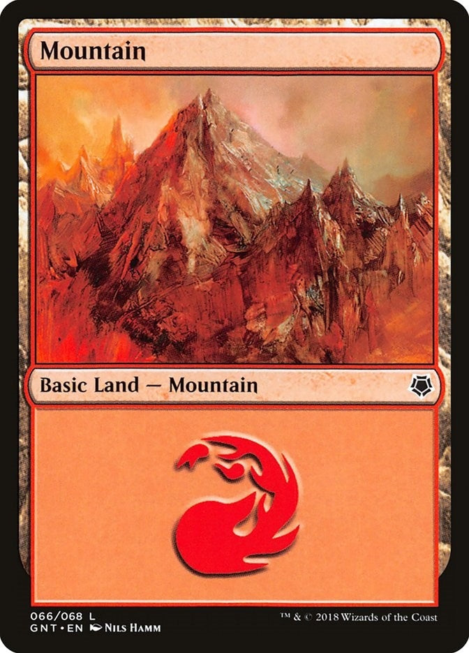 Image for Mountain (066) (66) [Magic Game Night] - Magic: The Gathering