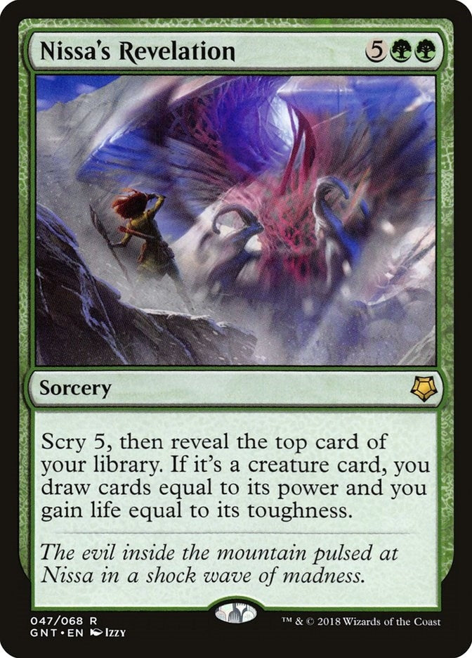 Image for Nissa's Revelation (47) [Magic Game Night] - Magic: The Gathering