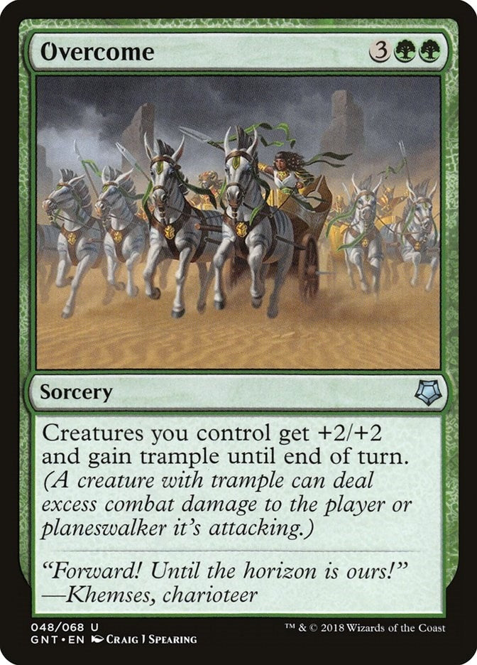 Image for Overcome (48) [Magic Game Night] - Magic: The Gathering