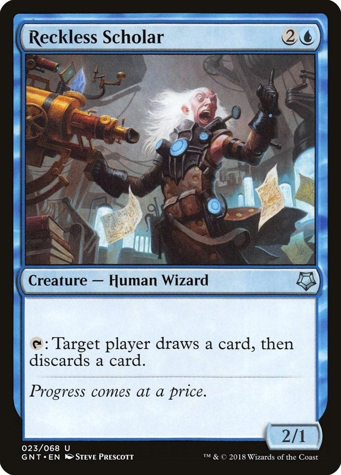 Image for Reckless Scholar (23) [Magic Game Night] - Magic: The Gathering