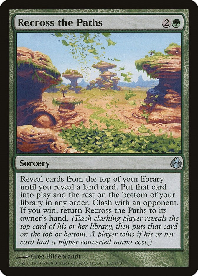 Image for Recross the Paths (133) [Morningtide] - Magic: The Gathering
