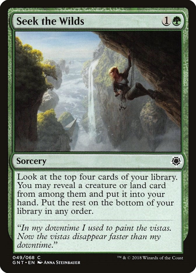 Image for Seek the Wilds (49) [Magic Game Night] - Magic: The Gathering