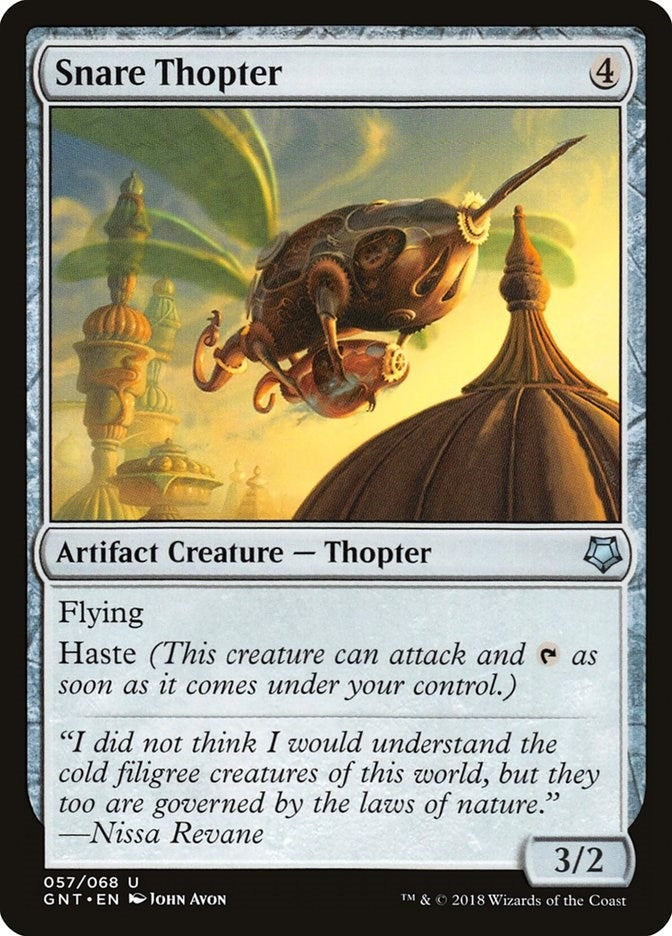 Image for Snare Thopter (57) [Magic Game Night] - Magic: The Gathering