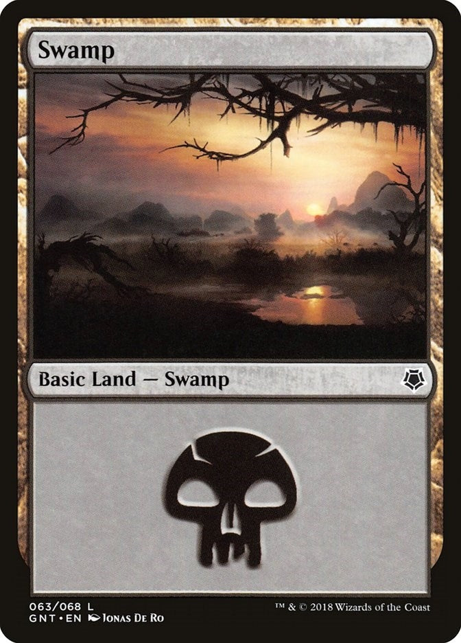Image for Swamp (063) (63) [Magic Game Night] - Magic: The Gathering