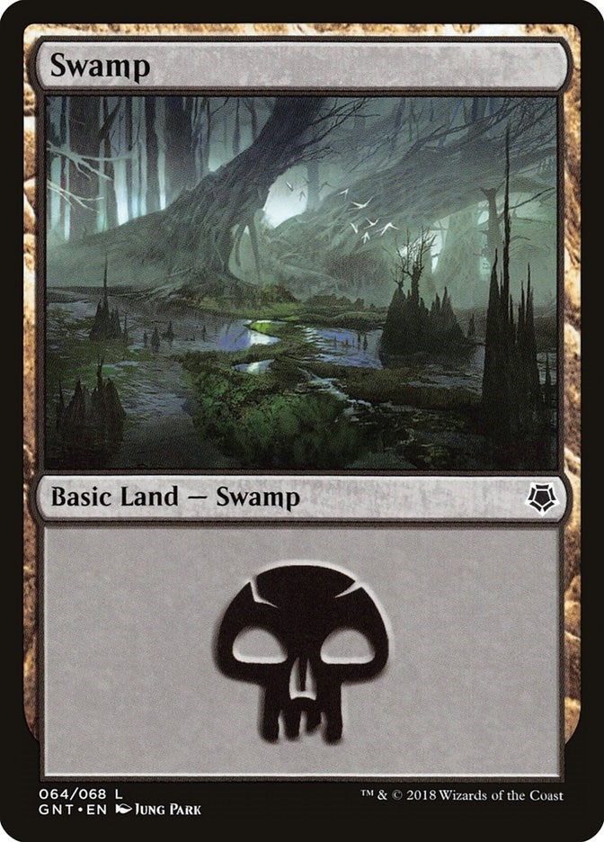 Image for Swamp (064) (64) [Magic Game Night] - Magic: The Gathering