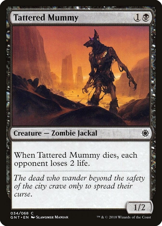 Image for Tattered Mummy (34) [Magic Game Night] - Magic: The Gathering