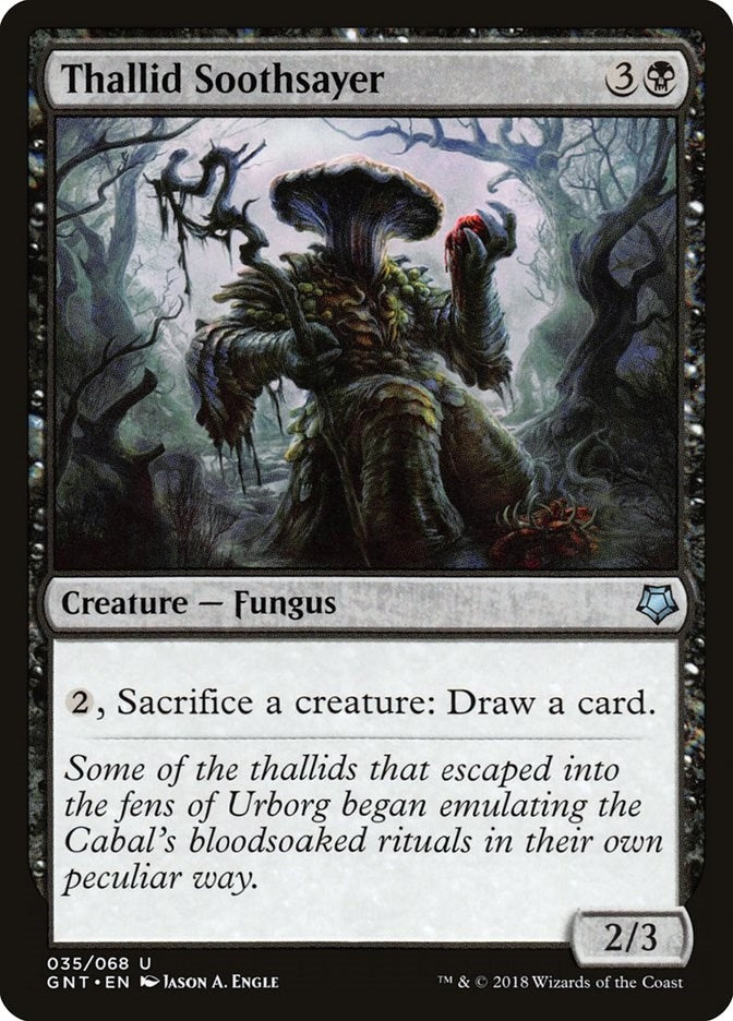 Image for Thallid Soothsayer (35) [Magic Game Night] - Magic: The Gathering