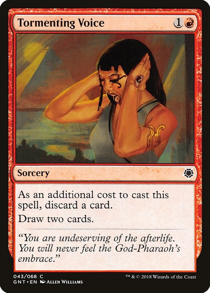 Image for Tormenting Voice (43) [Magic Game Night] - Magic: The Gathering