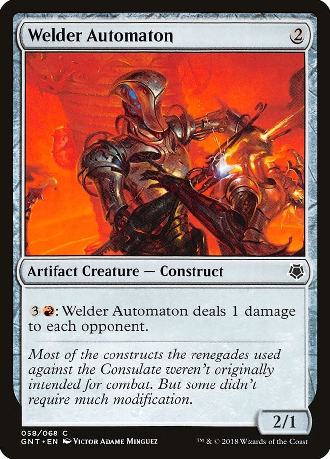 Image for Welder Automaton (58) [Magic Game Night] - Magic: The Gathering