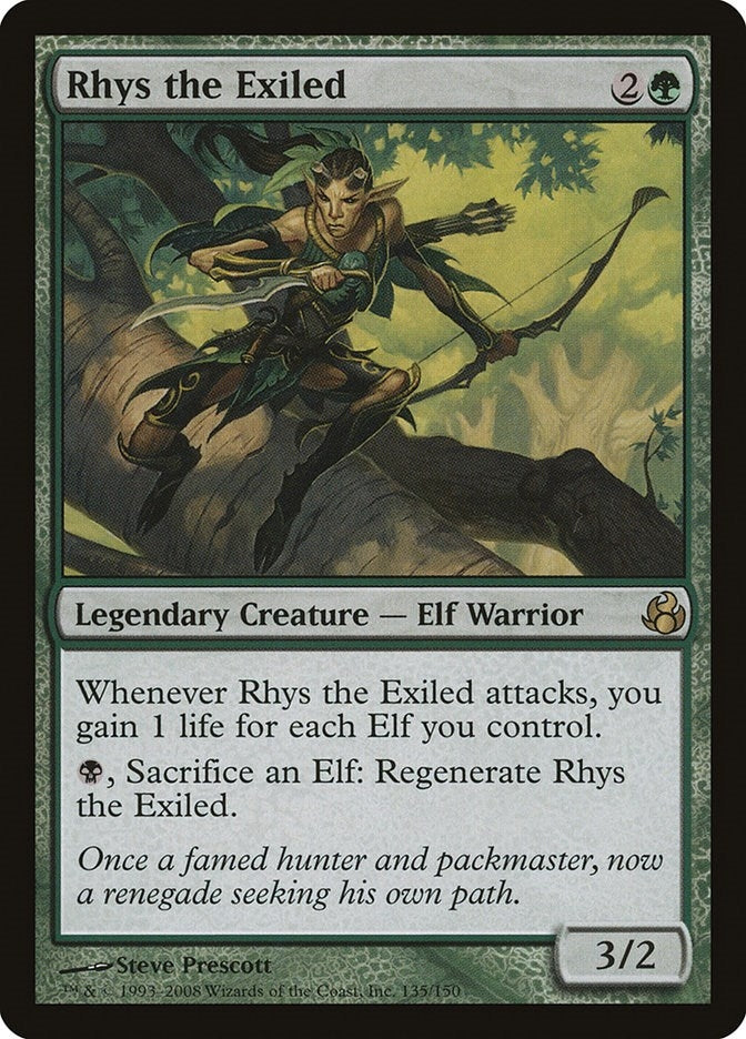 Image for Rhys the Exiled (135) [Morningtide] - Magic: The Gathering