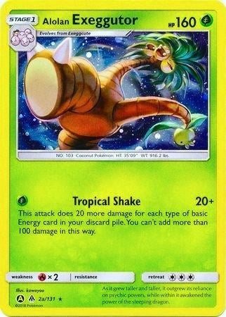 Image for Alolan Exeggutor - 2a/131 (002a/131) [Alternate Art Promos] - Pokemon