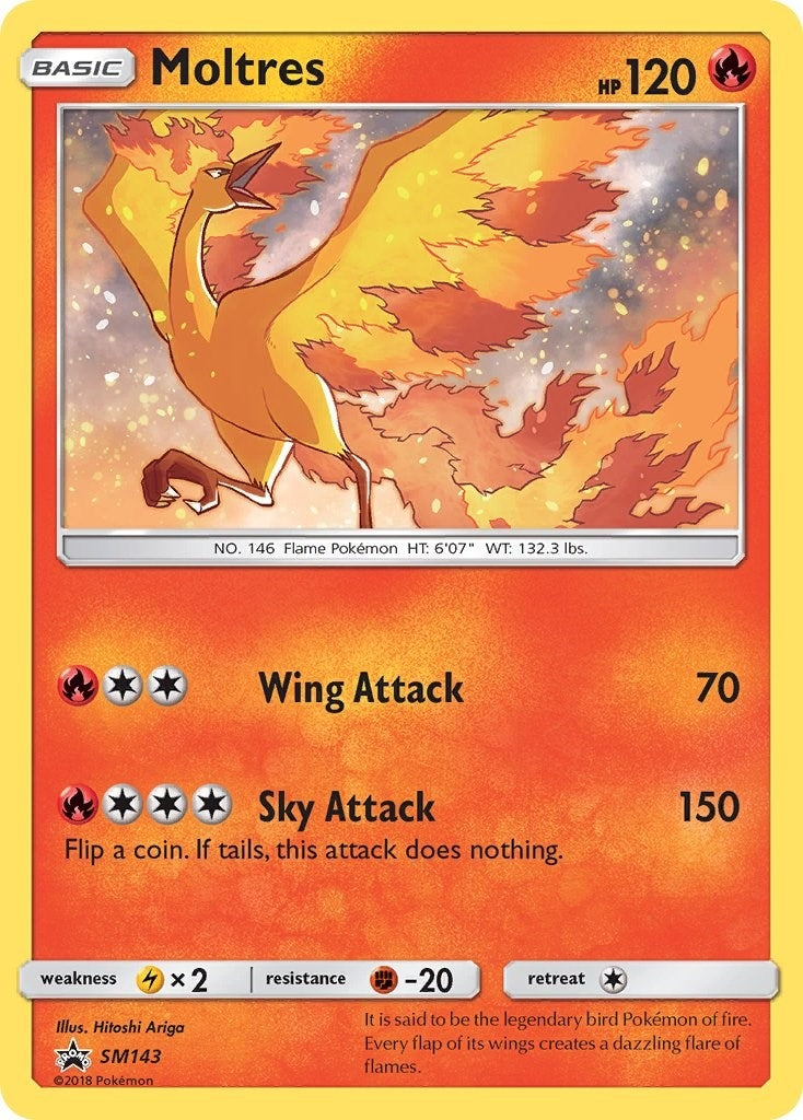 Image for Moltres - SM143 (SM143) [SM Promos] - Pokemon
