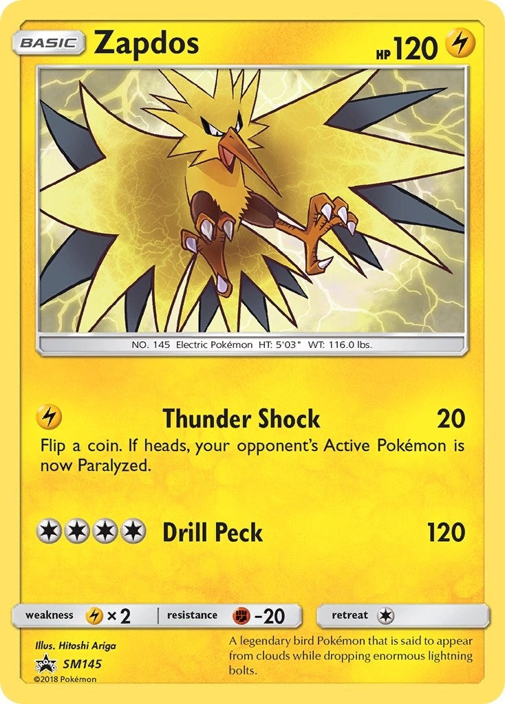 Image for Zapdos - SM145 (SM145) [SM Promos] - Pokemon