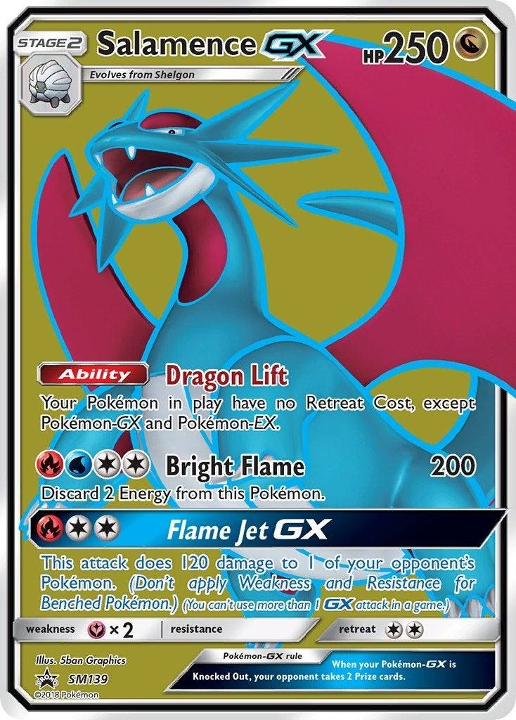 Image for Salamence GX - SM139 (SM139) [SM Promos] - Pokemon