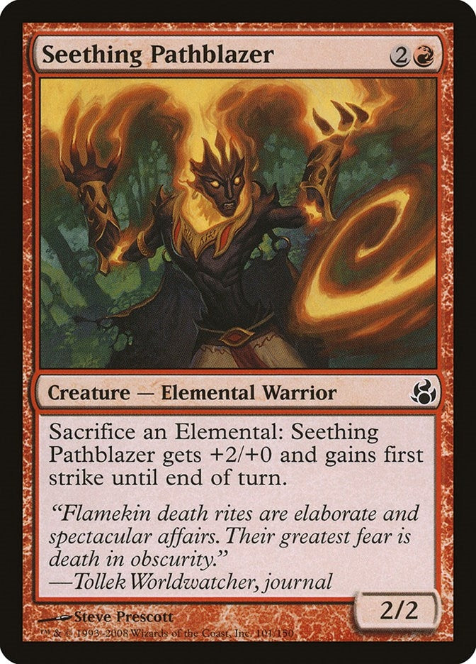 Image for Seething Pathblazer (101) [Morningtide] - Magic: The Gathering