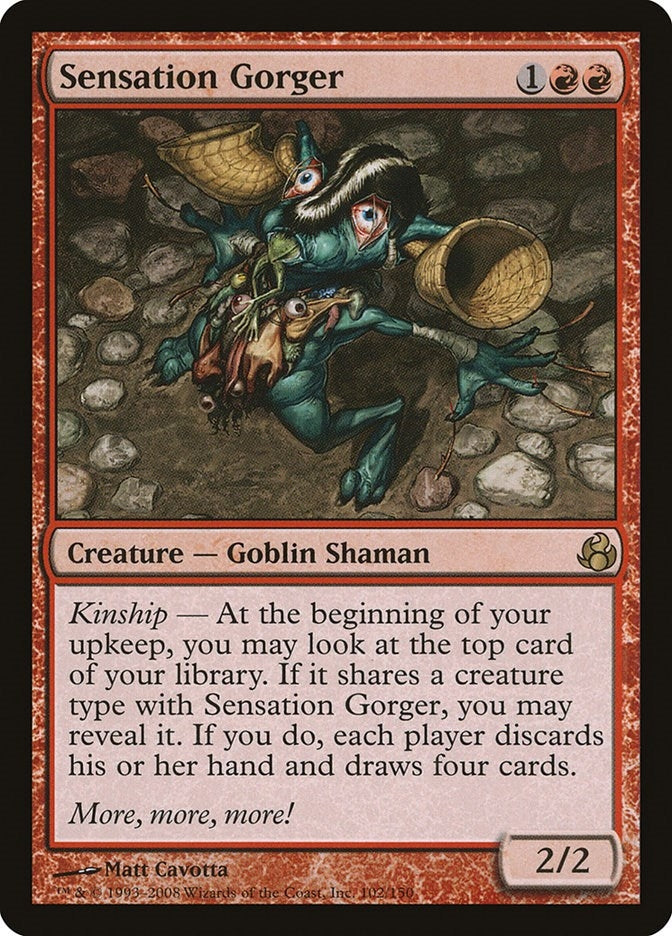 Image for Sensation Gorger (102) [Morningtide] - Magic: The Gathering