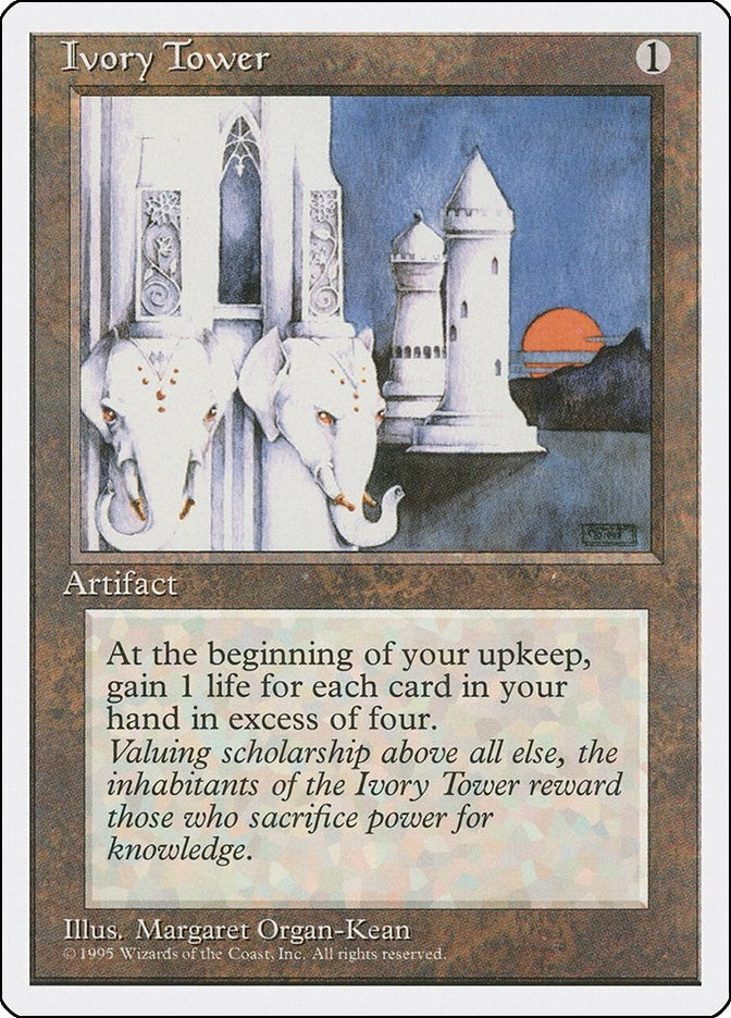 Image for Ivory Tower [Fourth Edition] - Magic: The Gathering