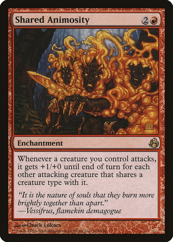 Image for Shared Animosity (104) [Morningtide] - Magic: The Gathering
