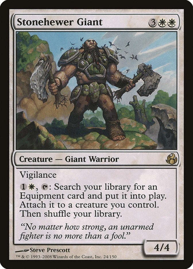 Image for Stonehewer Giant (24) [Morningtide] - Magic: The Gathering
