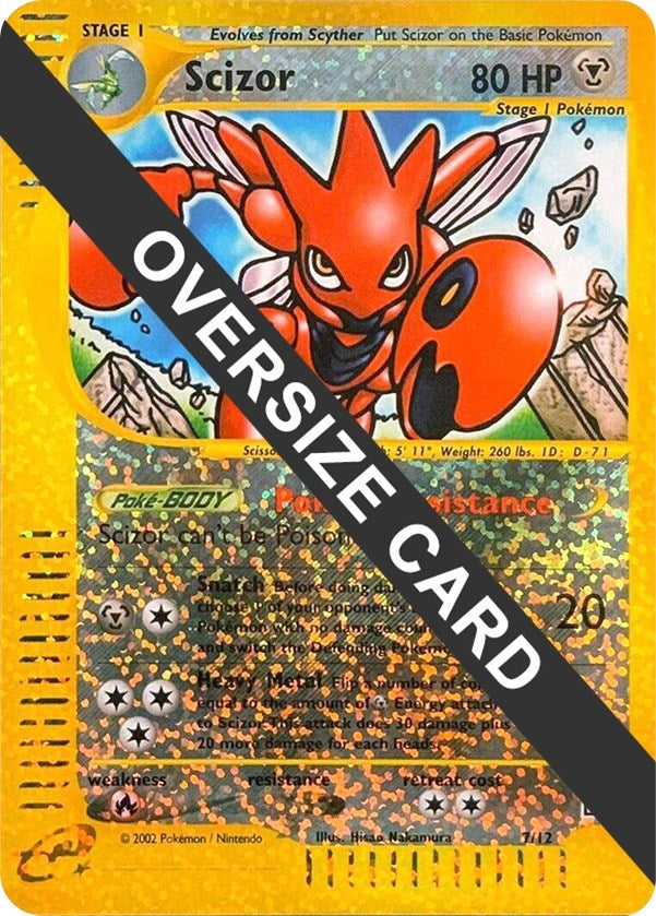 Image for Scizor (007/012) [Jumbo Cards] - Pokemon