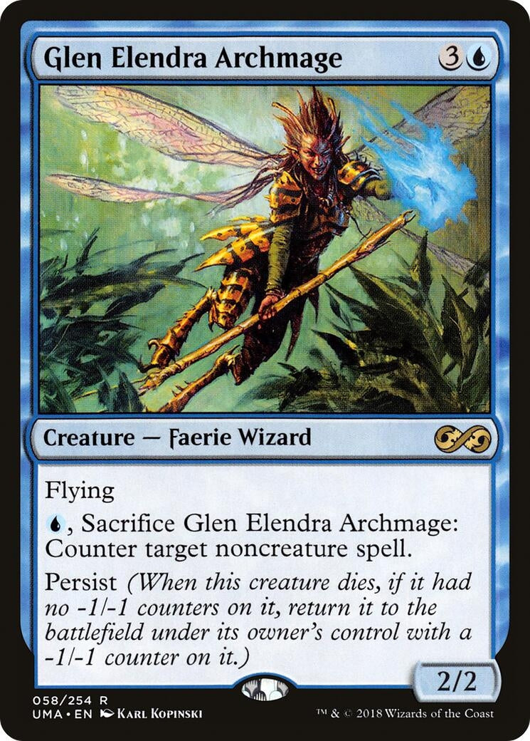 Image for Glen Elendra Archmage (58) [Ultimate Masters] - Magic: The Gathering