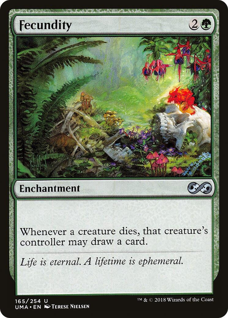 Image for Fecundity (165) [Ultimate Masters] - Magic: The Gathering