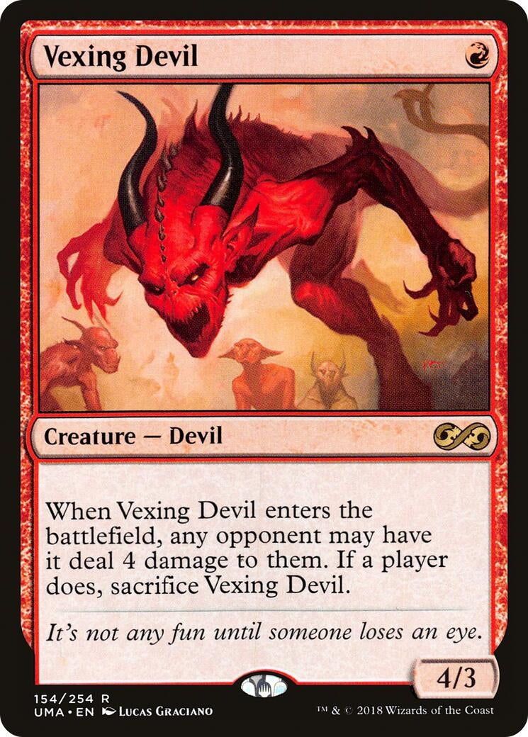 Image for Vexing Devil (154) [Ultimate Masters] - Magic: The Gathering