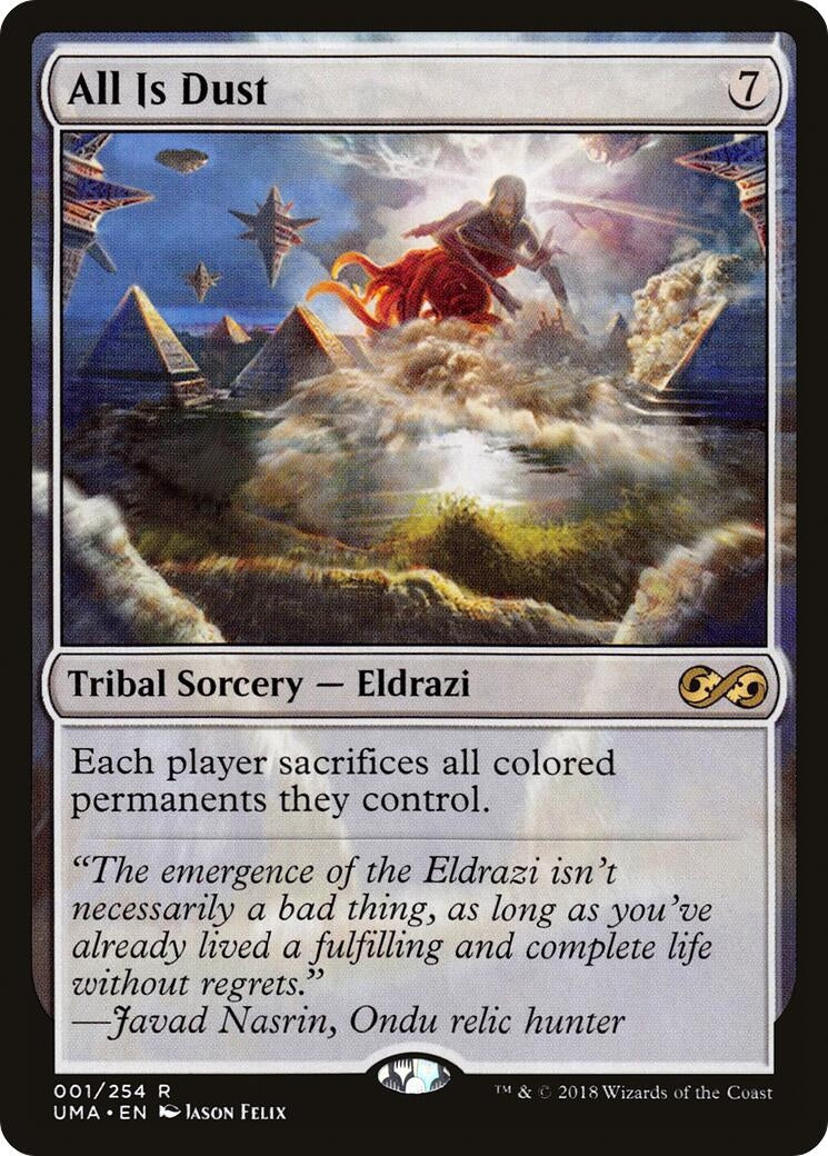 Image for All Is Dust (1) [Ultimate Masters] - Magic: The Gathering