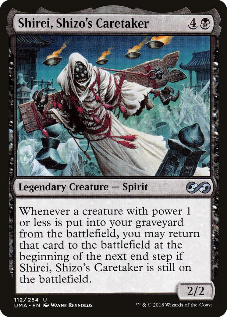 Image for Shirei, Shizo's Caretaker (112) [Ultimate Masters] - Magic: The Gathering