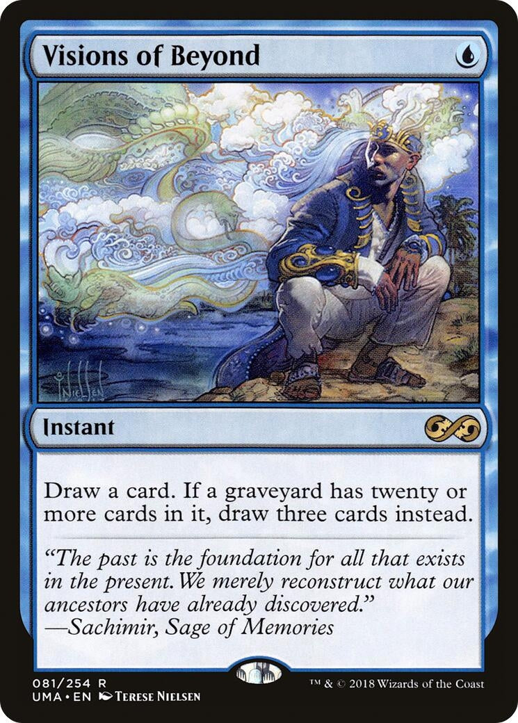 Image for Visions of Beyond (81) [Ultimate Masters] - Magic: The Gathering
