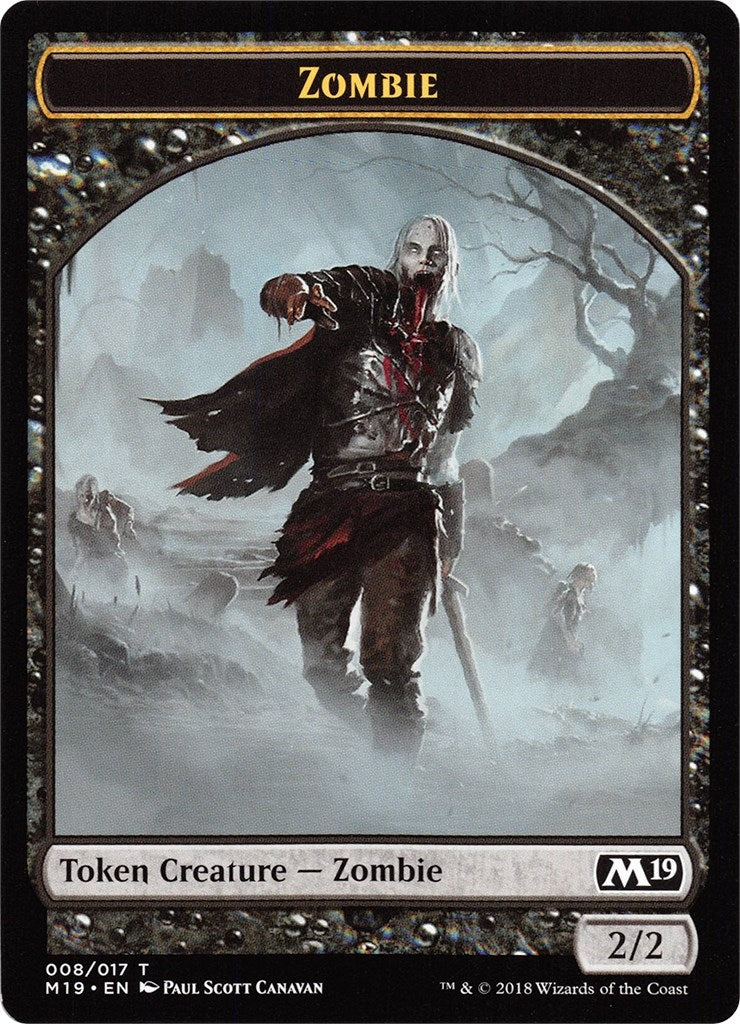Image for Zombie // Goblin Double-Sided Token (Game Night) (8 // 11) [Core Set 2019] - Magic: The Gathering