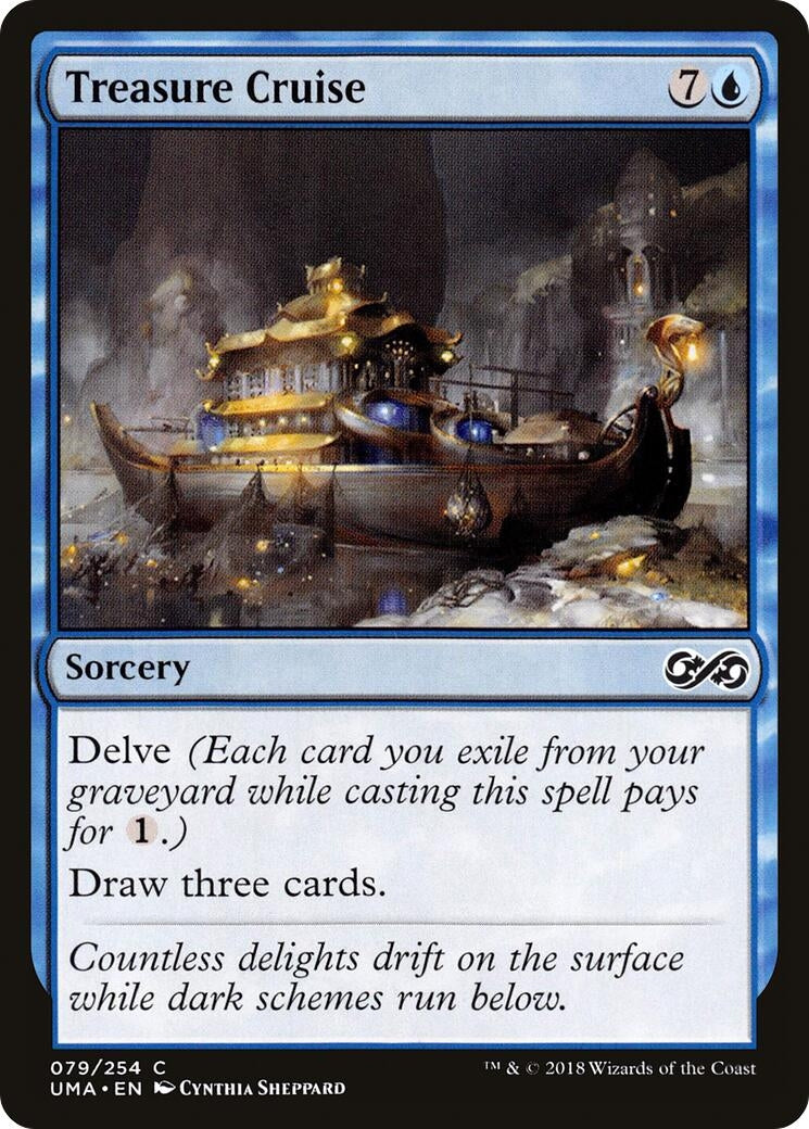 Image for Treasure Cruise (79) [Ultimate Masters] - Magic: The Gathering