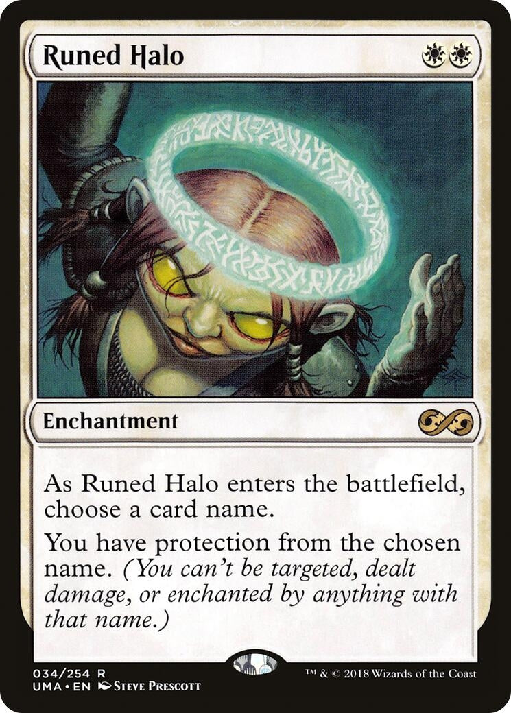 Image for Runed Halo (34) [Ultimate Masters] - Magic: The Gathering