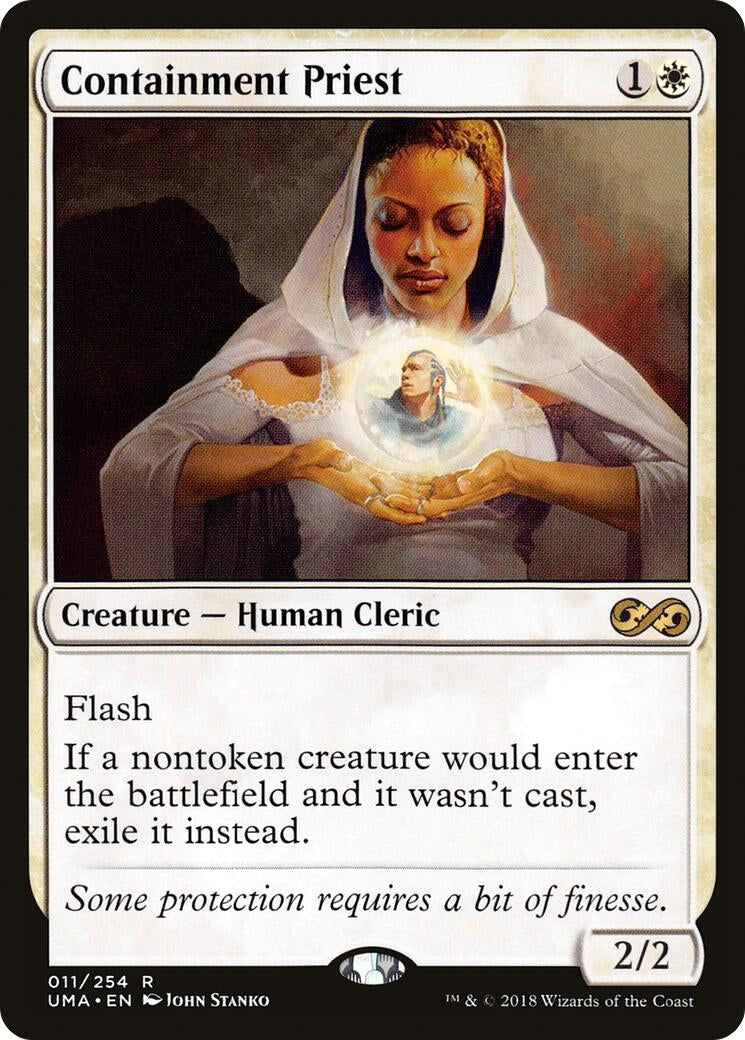 Image for Containment Priest (11) [Ultimate Masters] - Magic: The Gathering