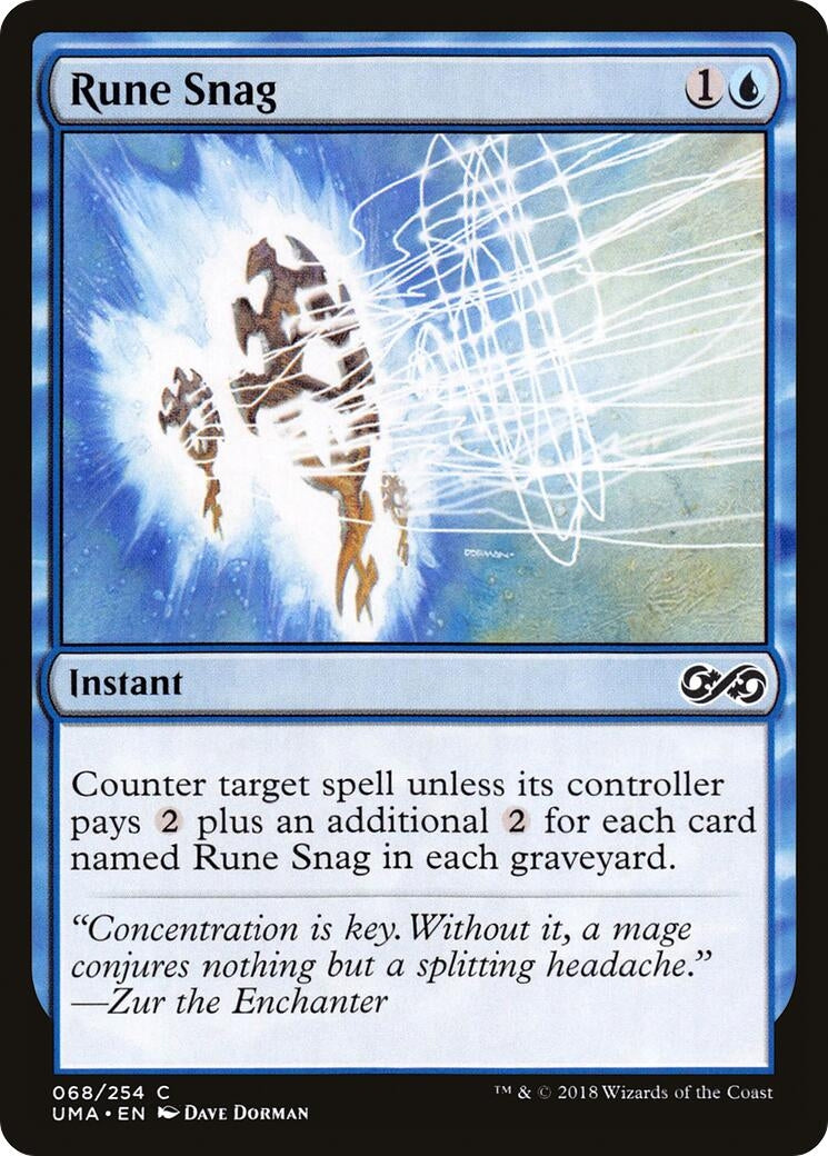Image for Rune Snag (68) [Ultimate Masters] - Magic: The Gathering