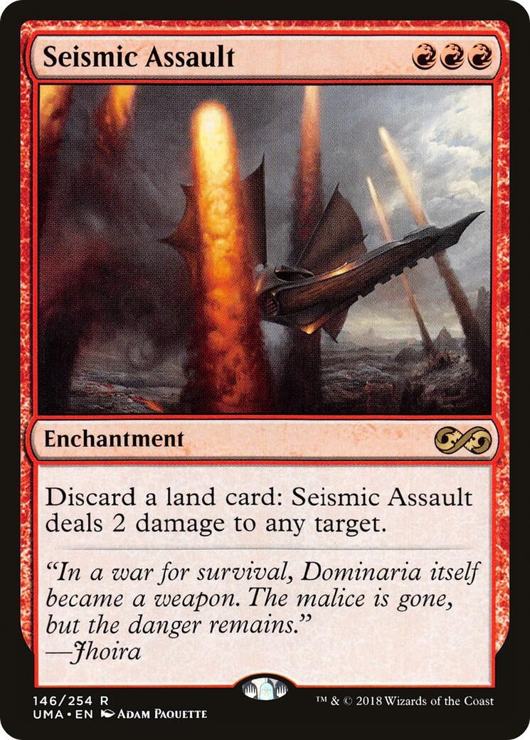 Image for Seismic Assault (146) [Ultimate Masters] - Magic: The Gathering