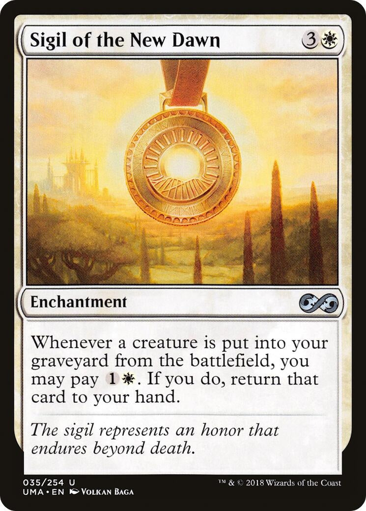 Image for Sigil of the New Dawn (35) [Ultimate Masters] - Magic: The Gathering