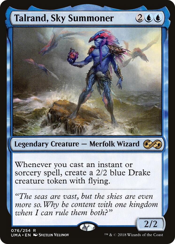 Image for Talrand, Sky Summoner (76) [Ultimate Masters] - Magic: The Gathering