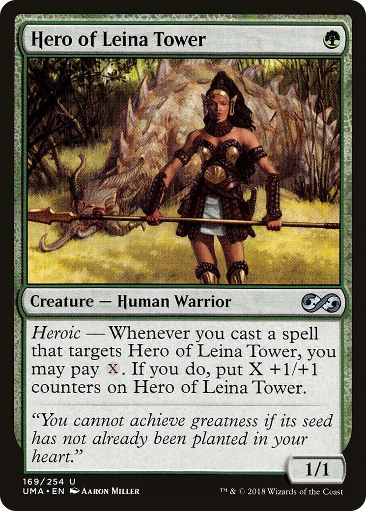 Image for Hero of Leina Tower (169) [Ultimate Masters] - Magic: The Gathering