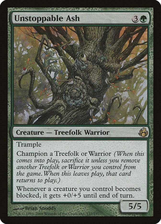 Image for Unstoppable Ash (137) [Morningtide] - Magic: The Gathering