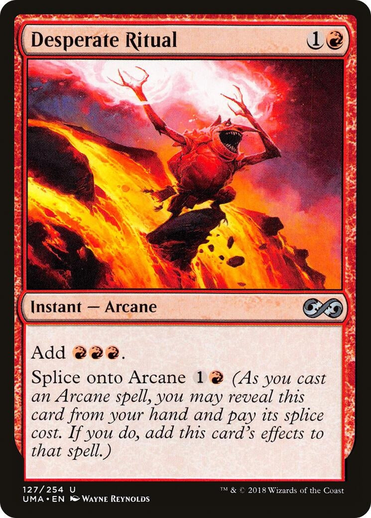 Image for Desperate Ritual (127) [Ultimate Masters] - Magic: The Gathering