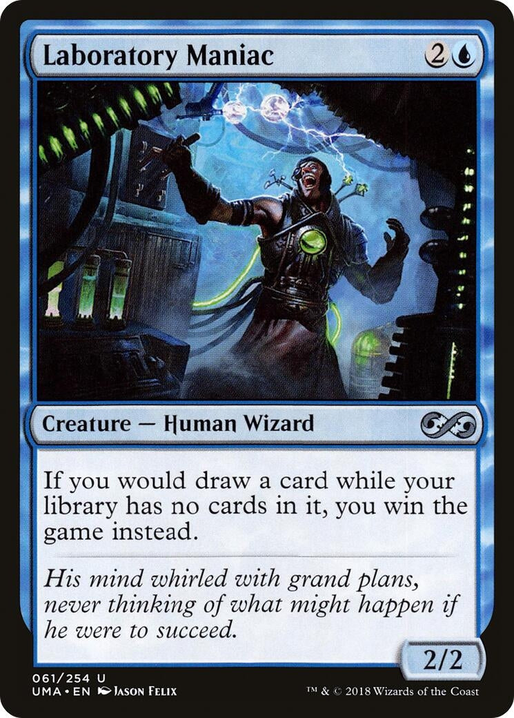Image for Laboratory Maniac (61) [Ultimate Masters] - Magic: The Gathering